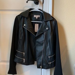 Philosophy Leather Jacket Size small